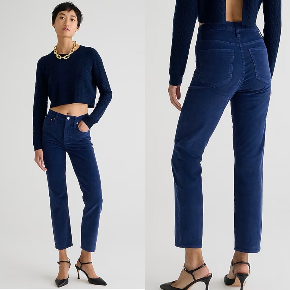 J. Crew Petite vintage slim-straight corduroy pant.